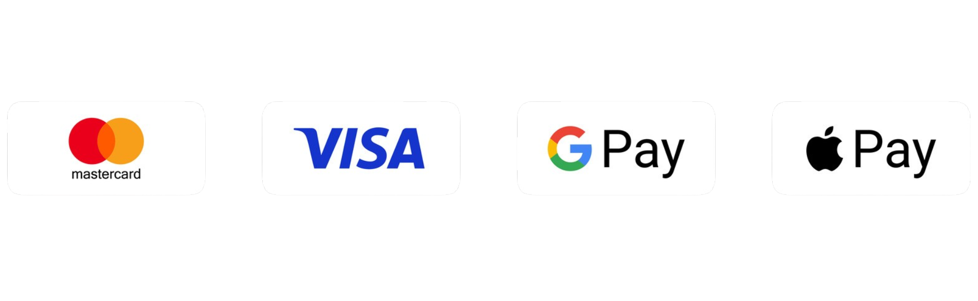 Accepted payment methods: Visa, Mastercard, Amex and more